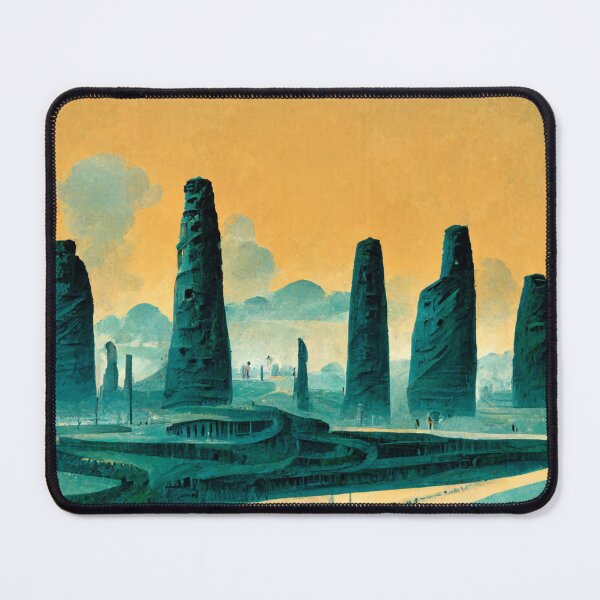 Item preview, Smart city in ancient times designed and sold by Riverside-Moon.