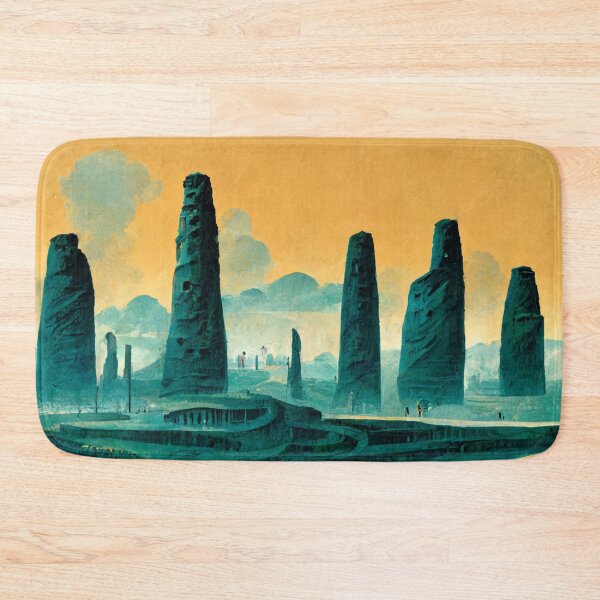 Item preview, Smart city in ancient times designed and sold by Riverside-Moon.