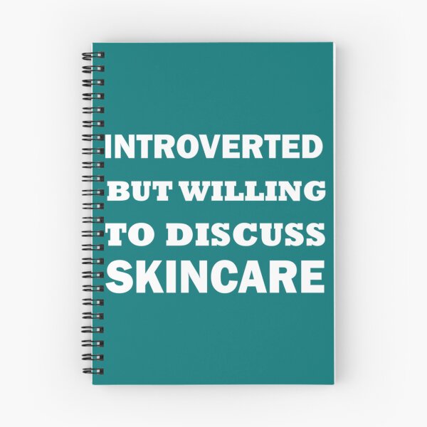 Item preview, Introverted But Willing To Discuss Skincare Best Gift For Family     designed and sold by BlessHerHeartCo.
