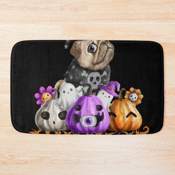 Item preview, Spooky Pug Cyber-Halloween Digital Design designed and sold by mangaworldart.