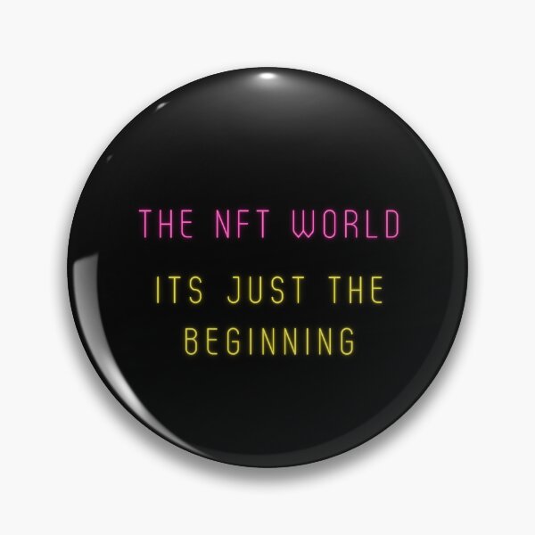Item preview, The NFT World Its Just the Beginning designed and sold by MarieSusan.