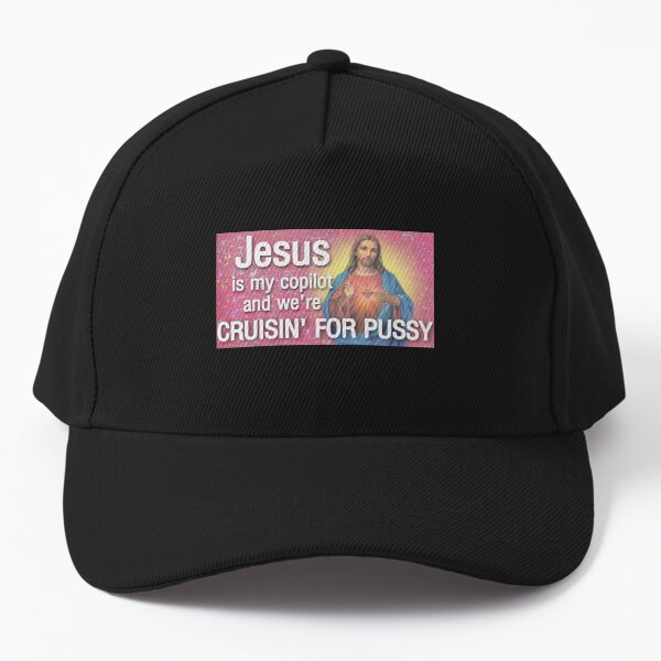 Item preview, Jesus is my copilot and we_re cruisin for pussy Tote Bag designed and sold by BlessHerHeartCo.