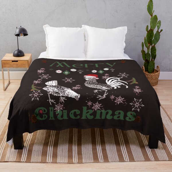 Item preview, Merry Cluckmas rooster, chicken  designed and sold by Jodes16.