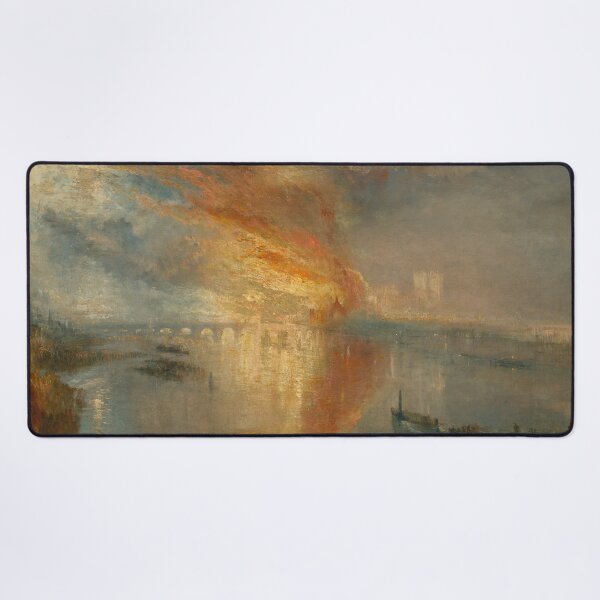 Item preview, The Burning of the Houses of Lords and Commons, 16 October 1834 designed and sold by Vintage Wall Art.