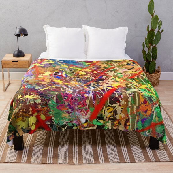 Item preview, Autumnal Abstract 6 (Expressionism Landscape Nature Painting) designed and sold by Discordant Dreams Art.