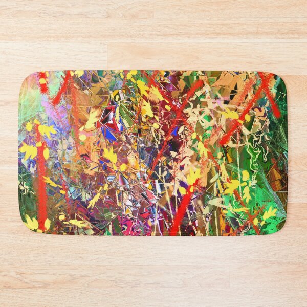 Item preview, Autumnal Abstract 6 (Expressionism Landscape Nature Painting) designed and sold by Discordant Dreams Art.