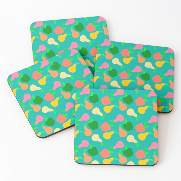 Item preview, Cute Bright Colorful Apples and Pears Seamless Pattern designed and sold by S4Graphics.