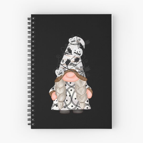 Item preview, Spooky Gnome with Braids, Pumpkin Hat and Vines designed and sold by Trinket-Trickster.