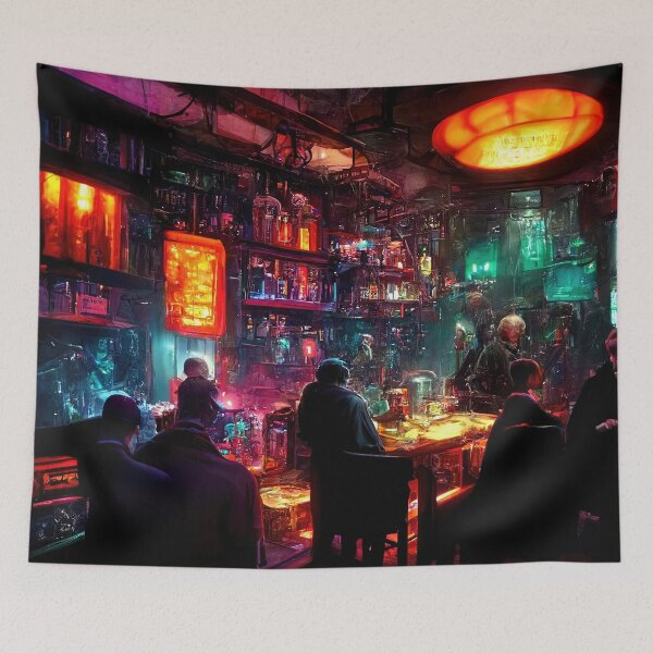 Item preview, Interstellar Pub designed and sold by 2Piglets.