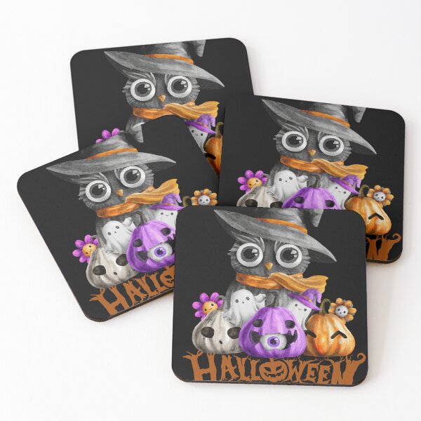 Item preview, Spooky Witchy Owl Cyber-Halloween Digital Design designed and sold by mangaworldart.