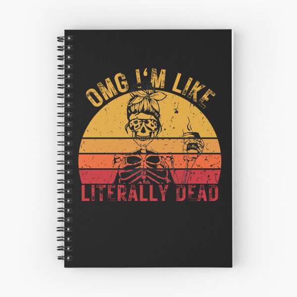 Item preview,  I'm literally dead, funny skeleton coffe design designed and sold by reka88.