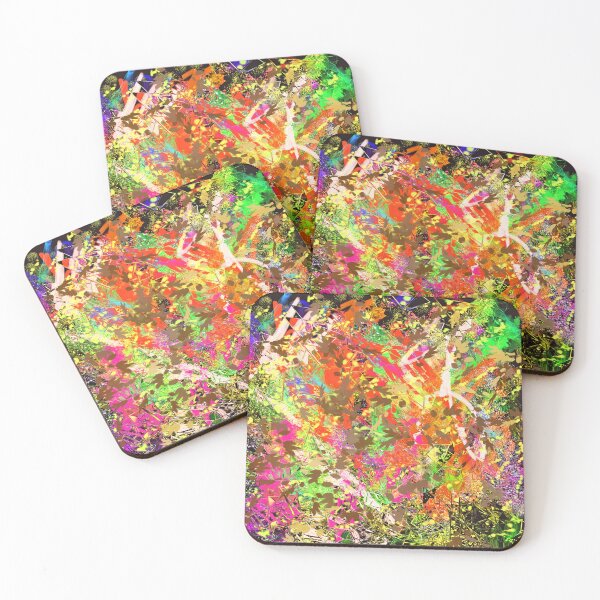 Item preview, Autumnal Abstract 7 designed and sold by Discordant Dreams Art.