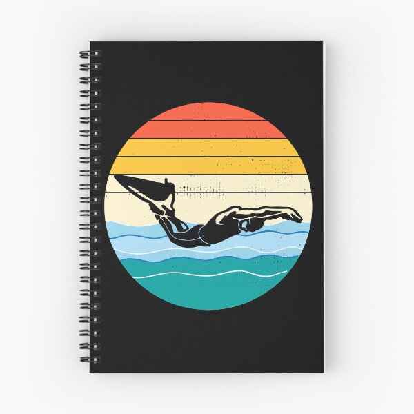 Item preview, Finswimming Swimming Swimmer Water Sport Vintage Retro designed and sold by CuteDesigns1.