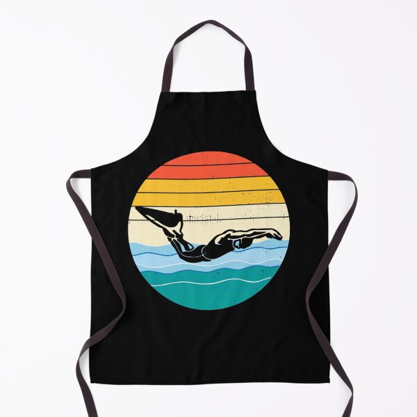 Item preview, Finswimming Swimming Swimmer Water Sport Vintage Retro designed and sold by CuteDesigns1.