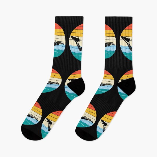 Item preview, Finswimming Swimming Swimmer Water Sport Vintage Retro designed and sold by CuteDesigns1.