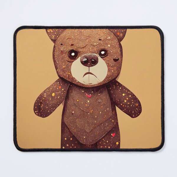 Item preview, Grumpy Cookie Bear designed and sold by 2Piglets.