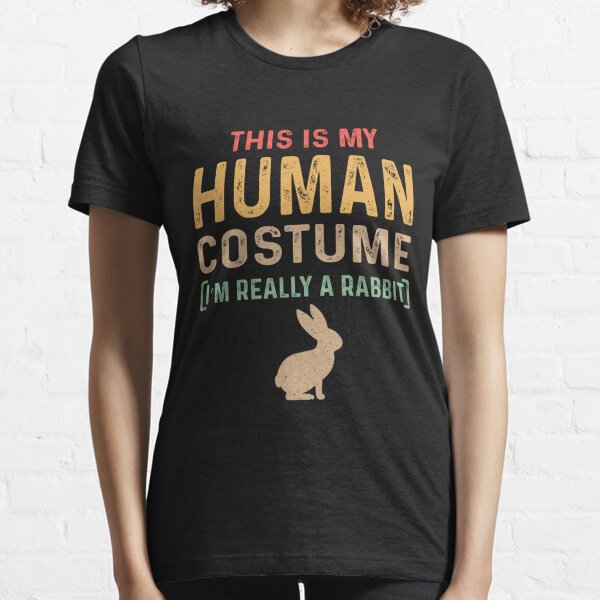 Bunny Human Costume T-Shirts for Sale Redbubble image
