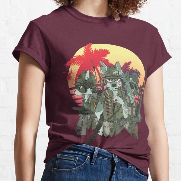 mais ils hurlent jusqu'au dernier morceau de croquette T-shirt classique