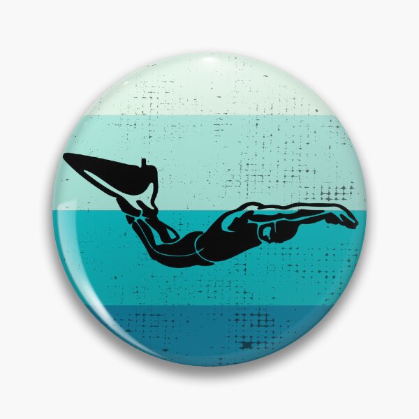 Item preview, Finswimming Swimming Swimmer Water Sport  designed and sold by CuteDesigns1.