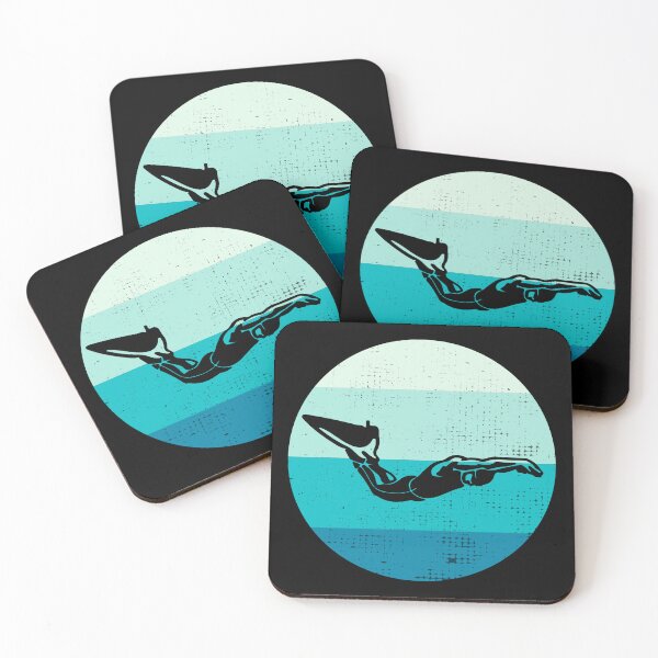 Item preview, Finswimming Swimming Swimmer Water Sport  designed and sold by CuteDesigns1.