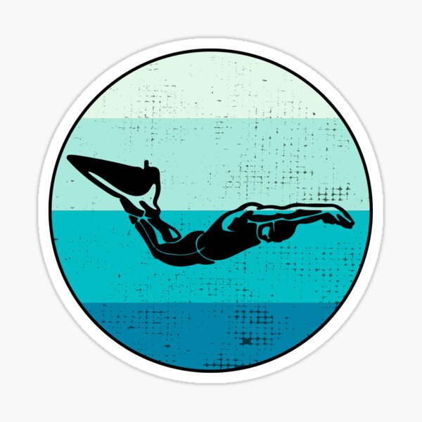Item preview, Finswimming Swimming Swimmer Water Sport  designed and sold by CuteDesigns1.