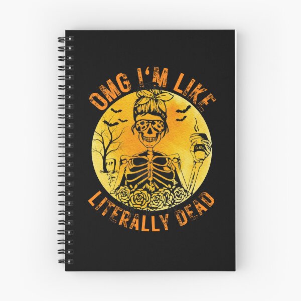 Item preview, I'm literally dead, funny skeleton coffe design designed and sold by reka88.