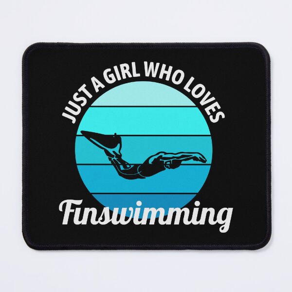 Item preview, Finswimming Swimming Swimmer Water Sport  designed and sold by CuteDesigns1.