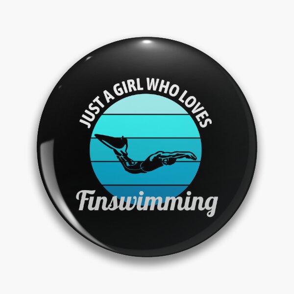 Item preview, Finswimming Swimming Swimmer Water Sport  designed and sold by CuteDesigns1.