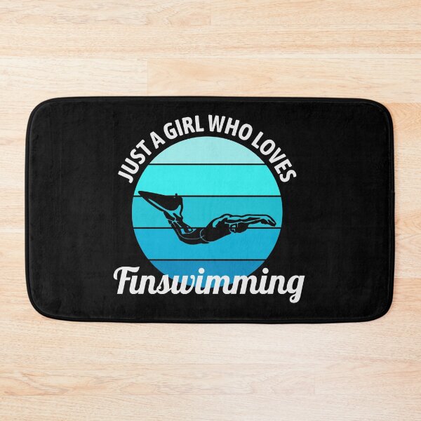 Item preview, Finswimming Swimming Swimmer Water Sport  designed and sold by CuteDesigns1.