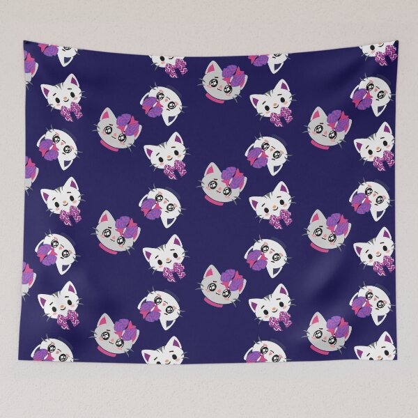 Item preview, Tree sticker pack of cute princess kittens with bows. Princess cat pack for girls. designed and sold by EMIPRINCESS.