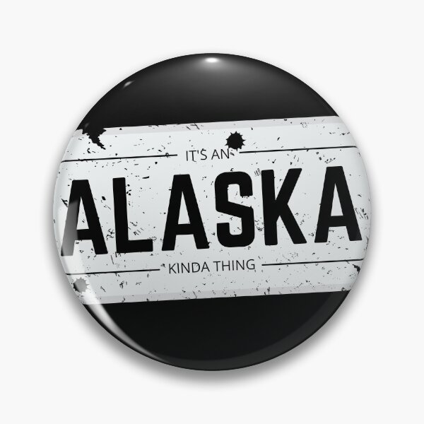 Item preview, It's an ALASKA kinda thing distressed number plate  designed and sold by 133DandC.