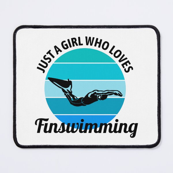 Item preview, Finswimming Swimming Swimmer Water Sport designed and sold by CuteDesigns1.