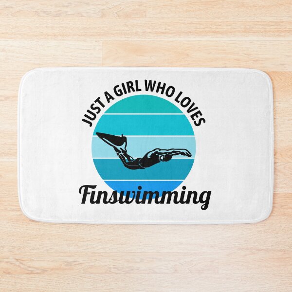 Item preview, Finswimming Swimming Swimmer Water Sport  designed and sold by CuteDesigns1.