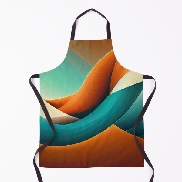 Item preview, Patterns in Teal and Orange  - Created by A.I. designed and sold by Created-by-AI.