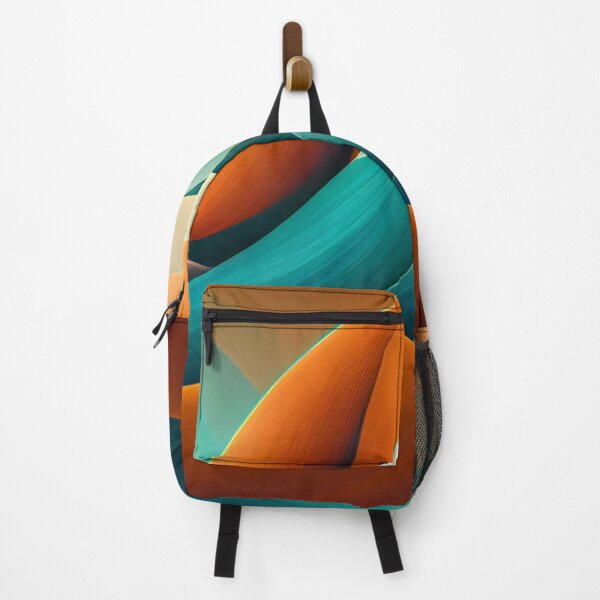 Item preview, Patterns in Teal and Orange - Created by A.I. designed and sold by Created-by-AI.
