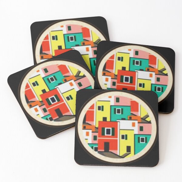 Item preview, Colourful Buildings of France Design designed and sold by Artistic Mind.