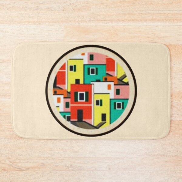 Item preview, Colourful Buildings of France Design designed and sold by Artistic Mind.