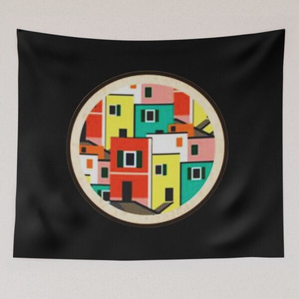 Item preview, Colourful Buildings of France Design designed and sold by Artistic Mind.