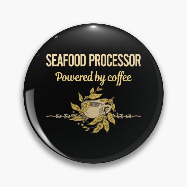 Item preview, Powered By Coffee Seafood Processor designed and sold by trinayolkcelia.