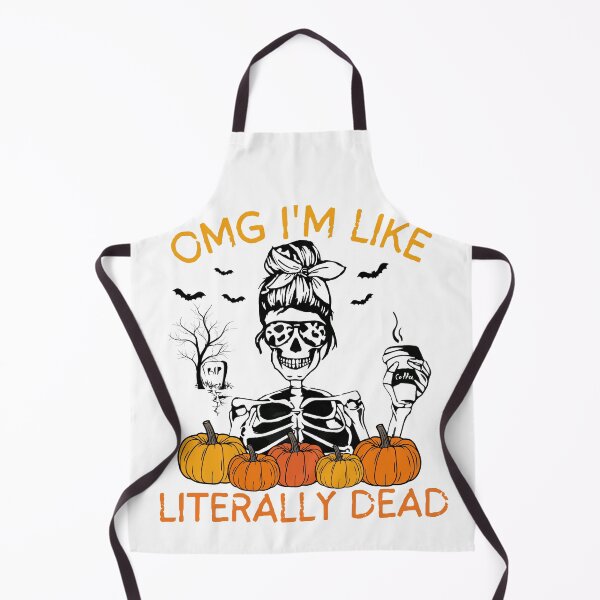Item preview, I'm literally dead, funny skeleton coffe design designed and sold by reka88.