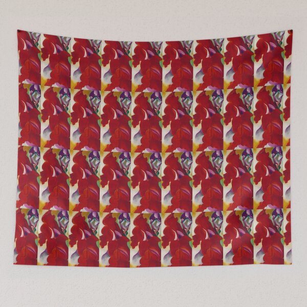 Item preview, Georgia O'Keeffe  Red Snapdragons designed and sold by TeeARTHY.