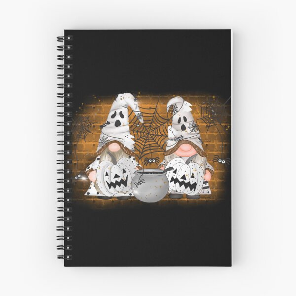 Item preview, 2 Cute Halloween Gnomes Casting Spells designed and sold by Trinket-Trickster.