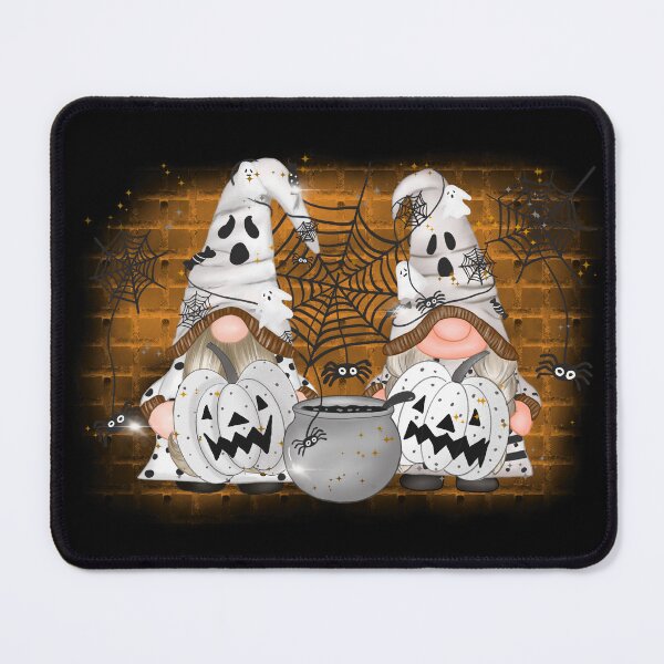 Item preview, 2 Cute Halloween Gnomes Casting Spells designed and sold by Trinket-Trickster.