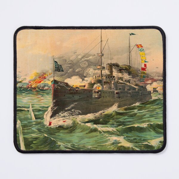 Item preview, The Battle of Manila by A. Schramek N.Y. (1898) designed and sold by allhistory.