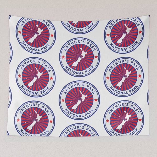 Item preview, Arthur's Pass National Park New Zealand Country Symbol designed and sold by KrisSidDesigns.