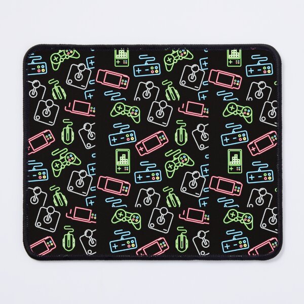 Item preview, Gaming device icons pattern - Illustration design designed and sold by Nemesiscrowd.