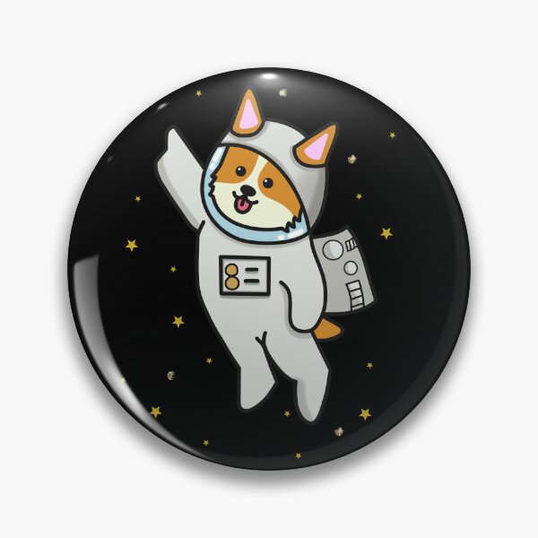 Item preview, Space orange and white corgi designed and sold by galax-C.