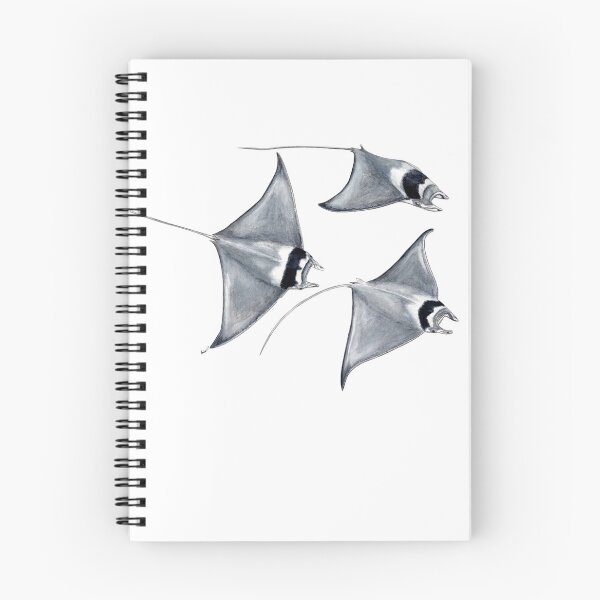 Item preview, Devil fish - Manta ray (Mobula mobular) designed and sold by chloeyzoard.