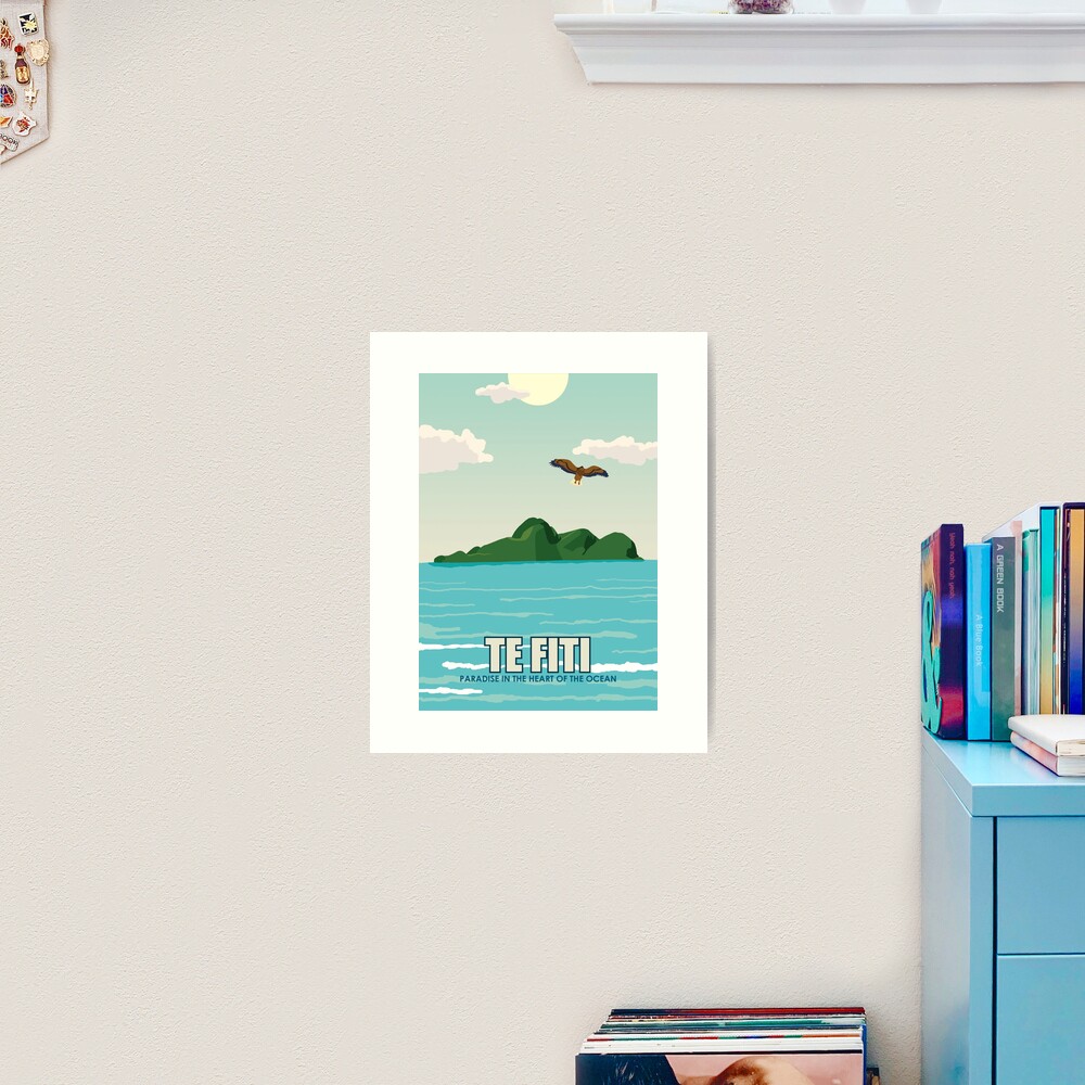 Te Fiti Travel Poster Art Print
