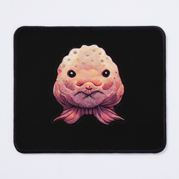 Item preview, Ugly Blobfish Illustration designed and sold by meshhead.